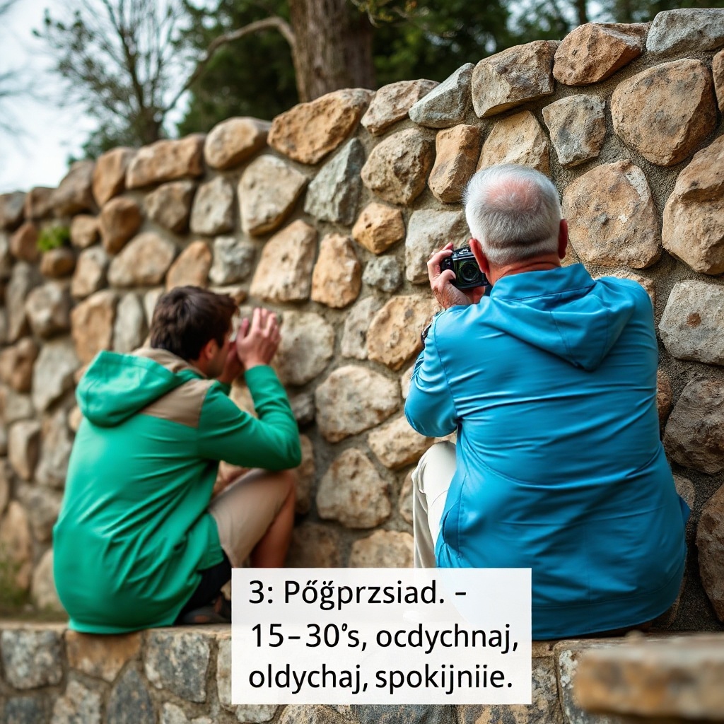 Półprzysiad przy ścianie